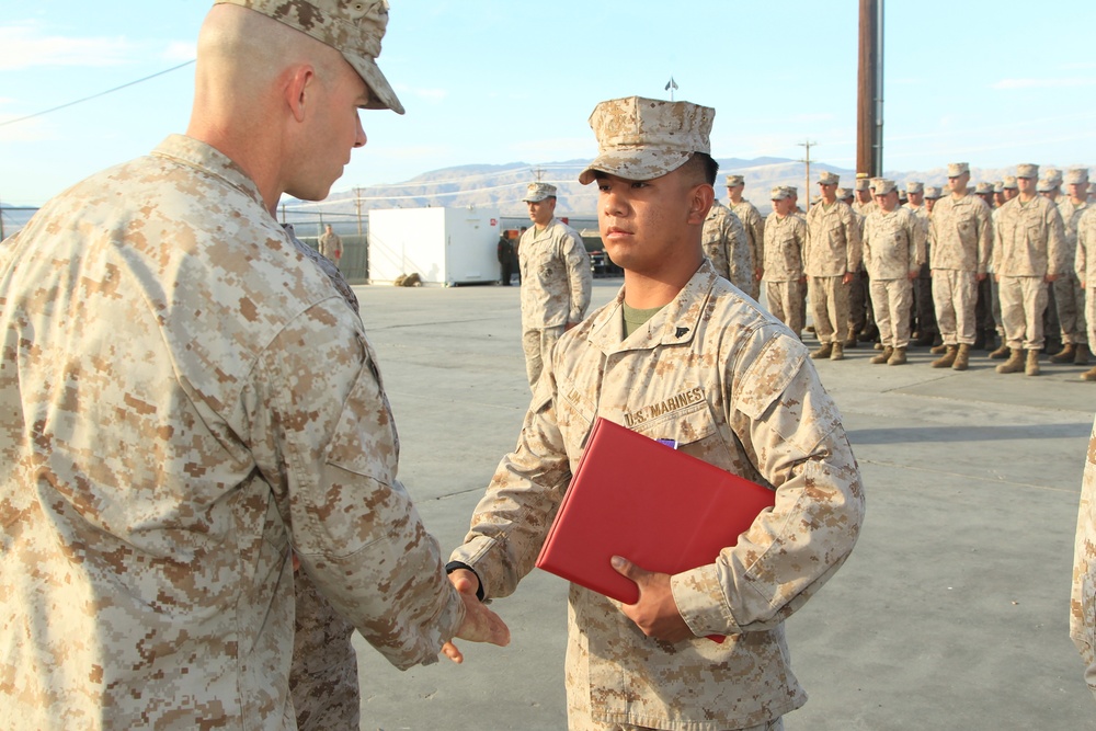 Marines recognized for actions during deployment