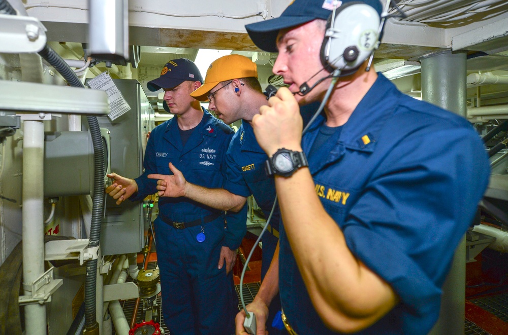 USS Monterey activity
