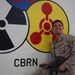 CBRN instructor trains Marines using real-life experience