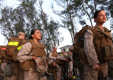 Combat Logistics Regiment 17 Hike