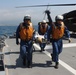 UH-60 delivers patient to JMSDF ship Murasame