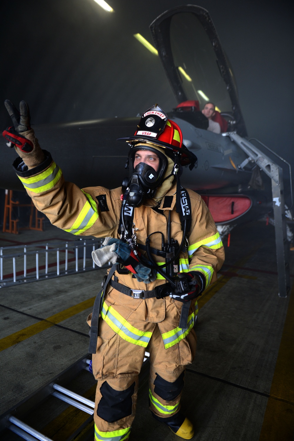 Firefighters train to ensure mission success