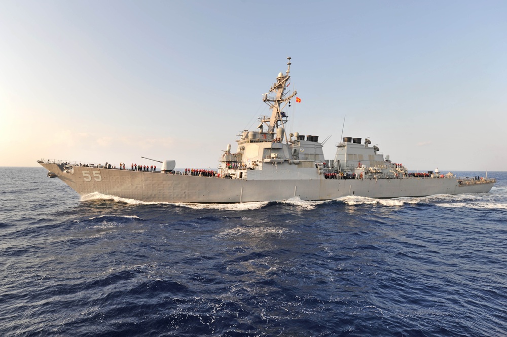 USS Rampage action