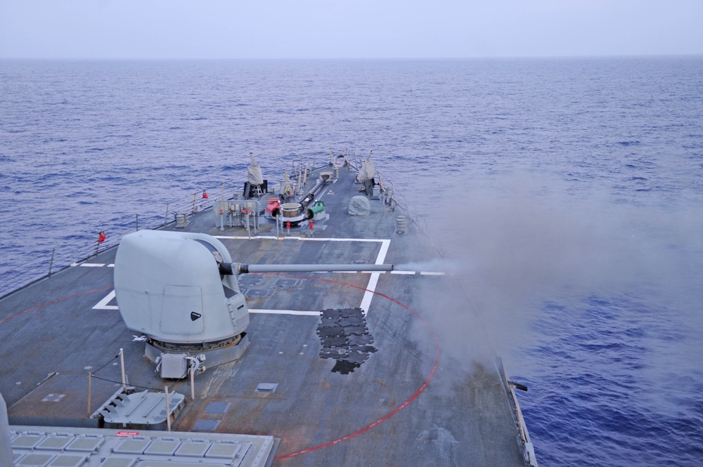 USS Rampage action