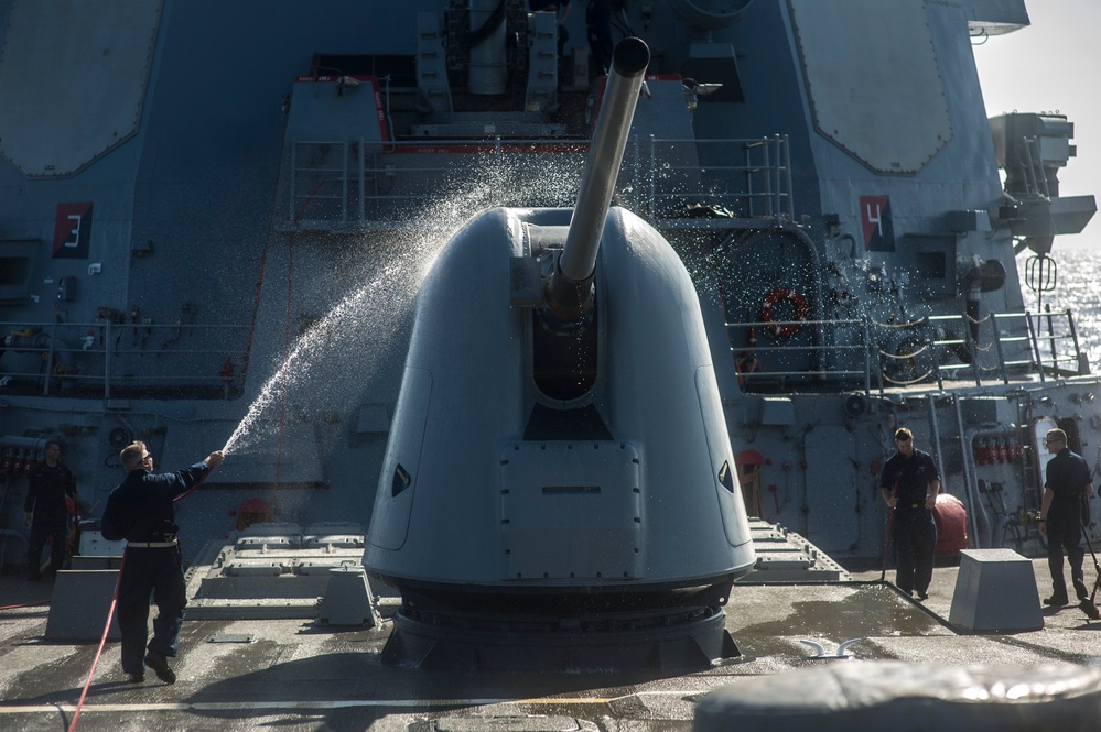 USS Barry operations