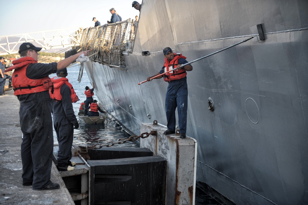 USS Barry operations