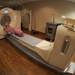 Patient undergoes scan