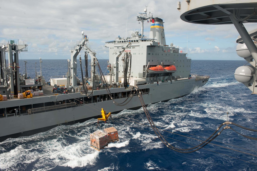 USS Boxer replenishment
