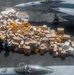 Mail on USS Harry S. Truman flight deck