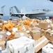 Mail on USS Harry S. Truman flight deck