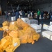 Mail on USS Harry S. Truman flight deck