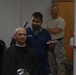 Soldiers Shave Their Heads To Show Support