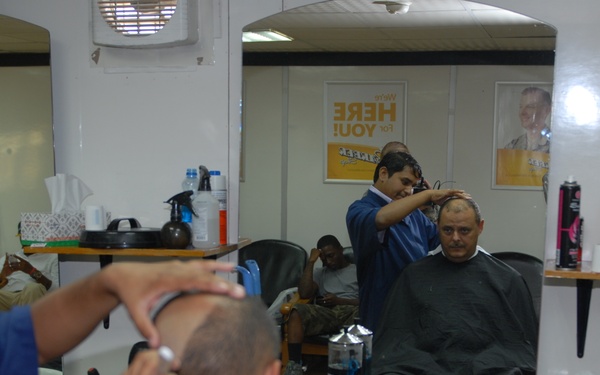 Soldiers Shave Heads To Show Support