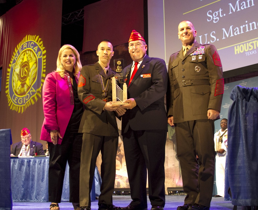 DVIDS Images Second Marine Logistics Group Marine awarded American