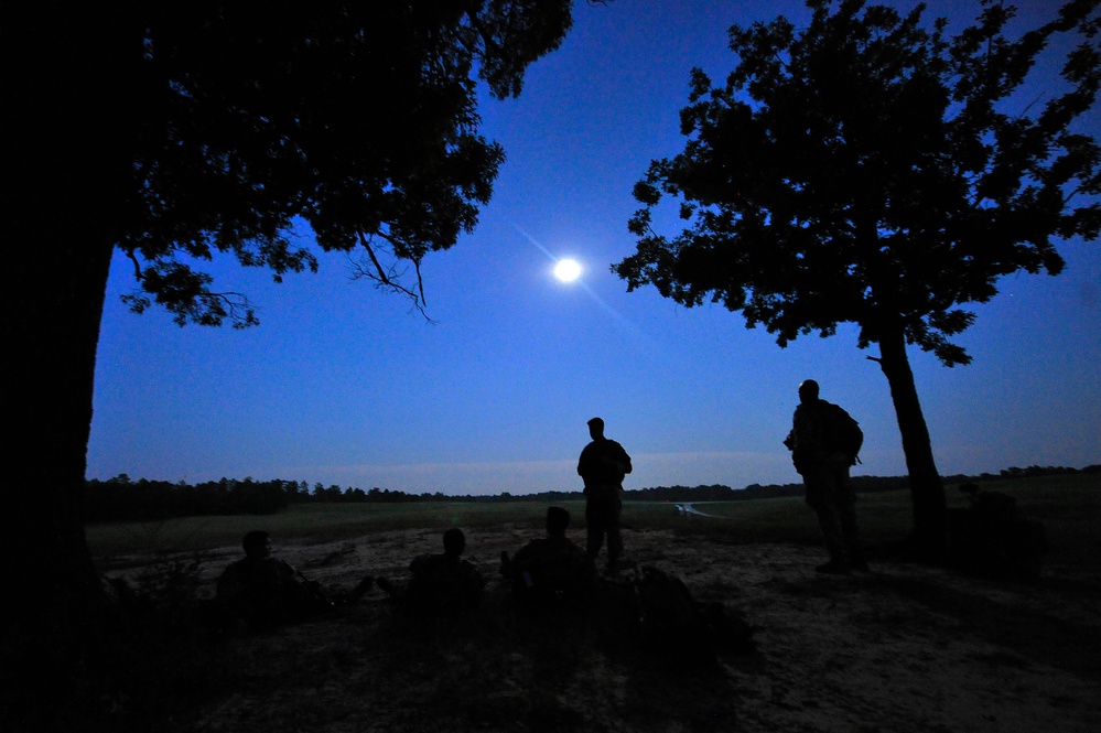 JRTC 13-09 night air drop onto Geronimo