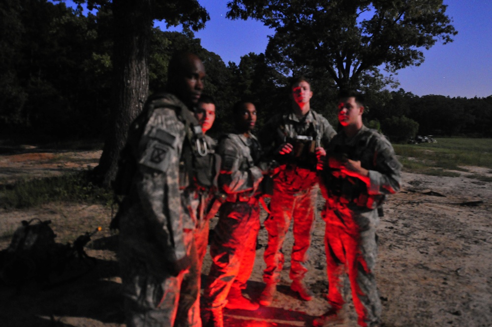 JRTC 13-09 night air drop onto Geronimo