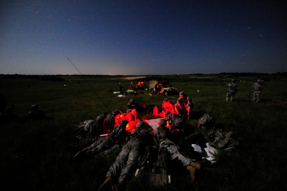 JRTC 13-09 105mm artillery