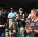 Lt. Col. William Holstine receives recognition at the Chicago White Sox &quot;Hero of the Game&quot;