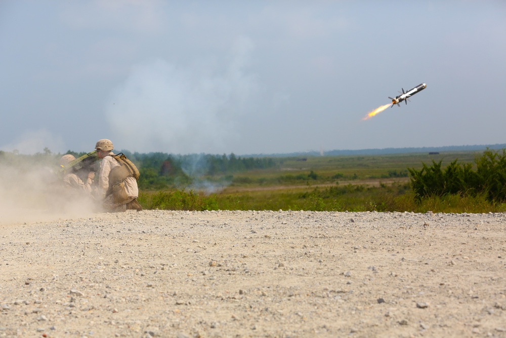 Marines take rare chance to fire missiles