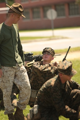 Photo Gallery: Marine recruits prepare for rifle range on Parris Island
