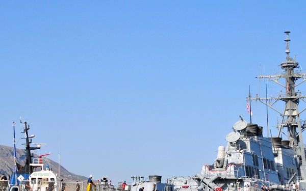 USS Barry visits Greece