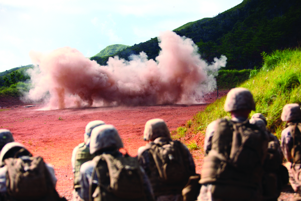 Combat engineers explode with confidence