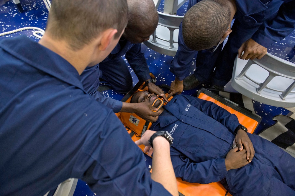 USS Mahan operations