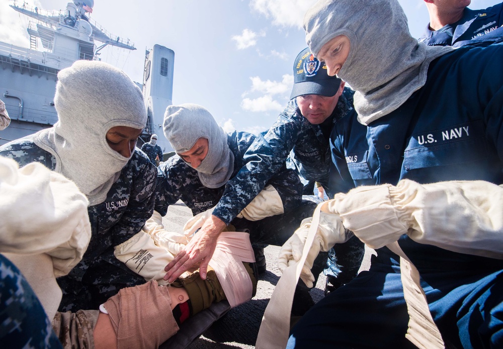 USS Germantown operations