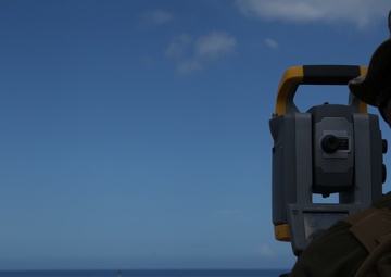 MWSS-172 constructs landing pads on Ie Shima