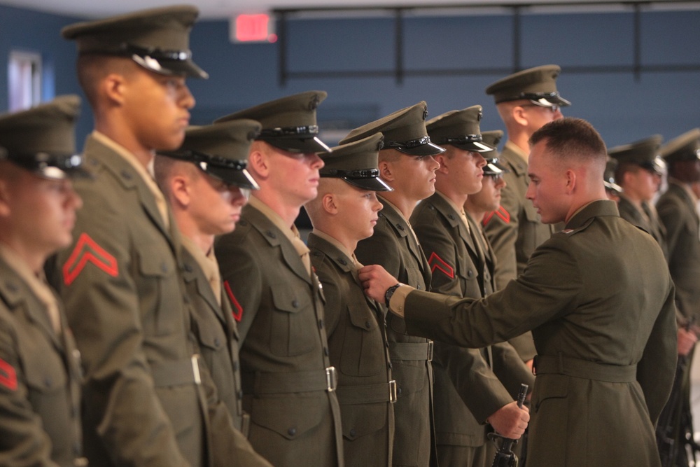 Photo Gallery: Marines complete last inspection before graduation on Parris Island