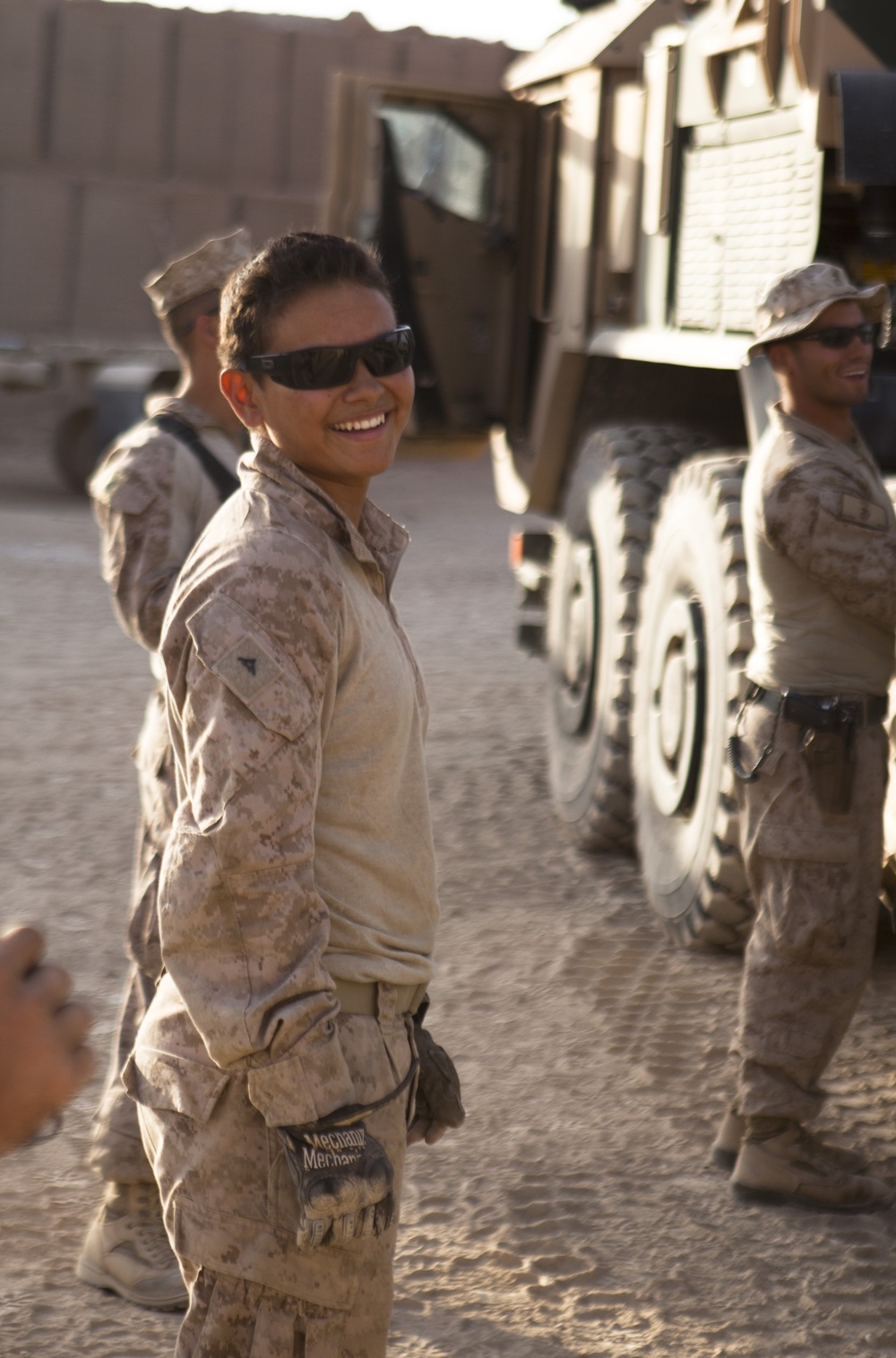 Through their eyes: Armored vehicle driver in Afghanistan