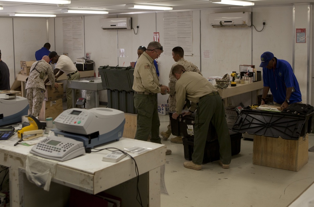 Postal Marines break new ground in Afghanistan