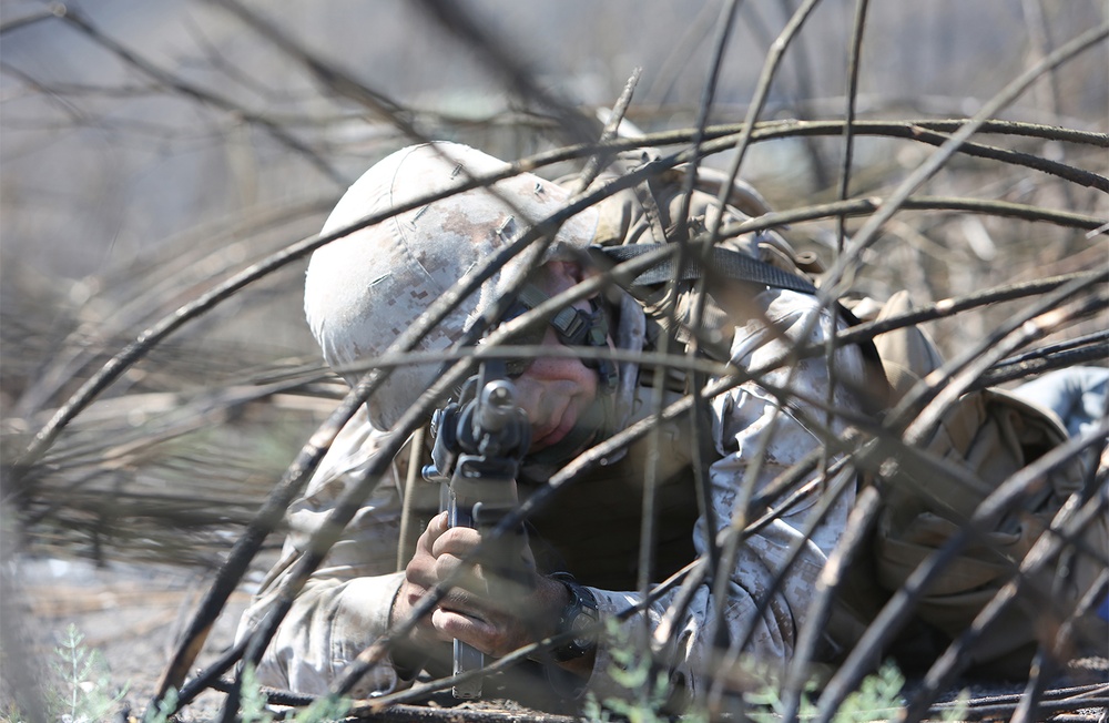 CLB-5 Marines conduct combat operations center exercise