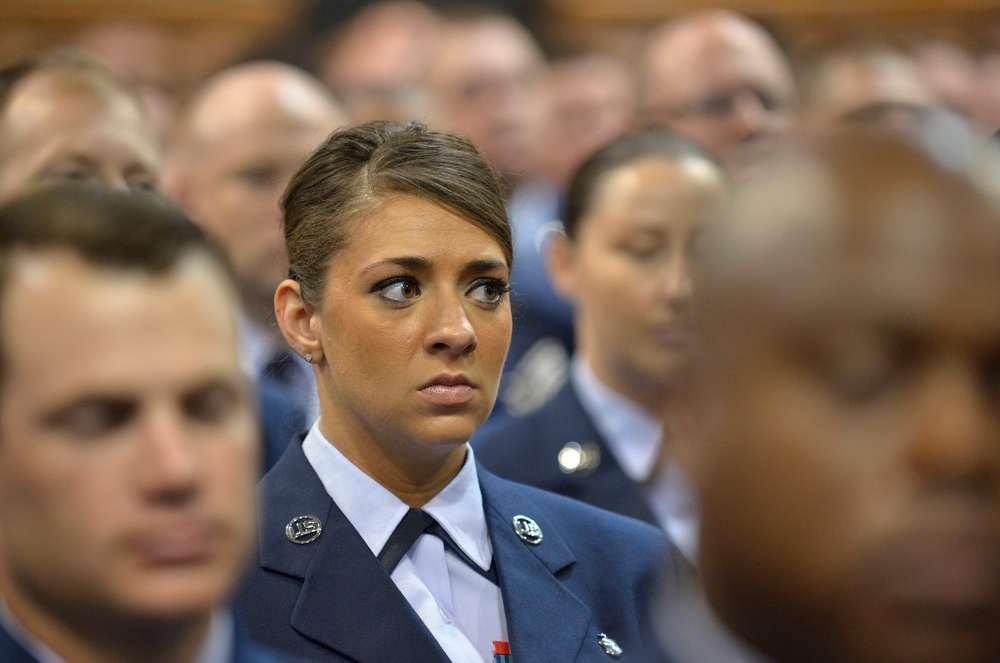 Students graduate at the Paul H. Lankford Center