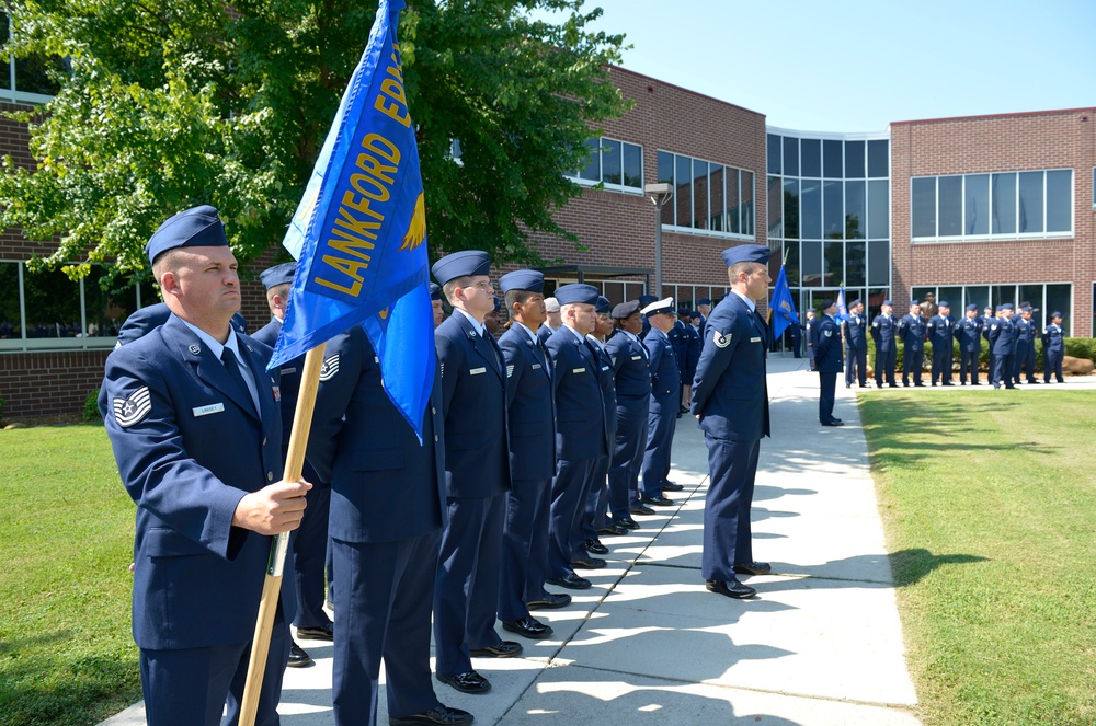 Students graduate at the Paul H. Lankford Center