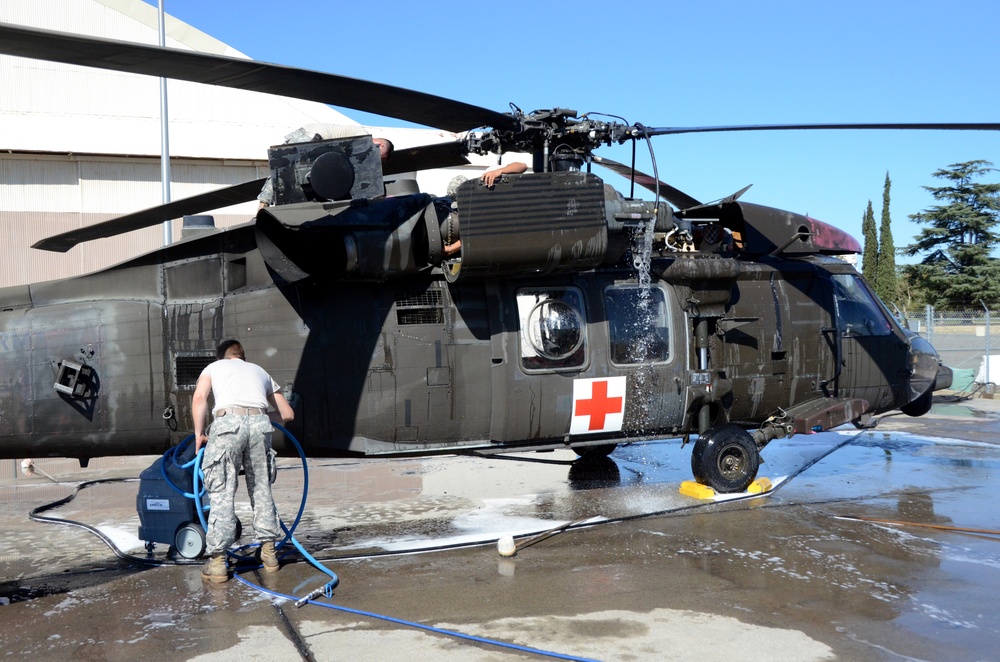 California National Guard help battle the Rim Fire near Yosemite