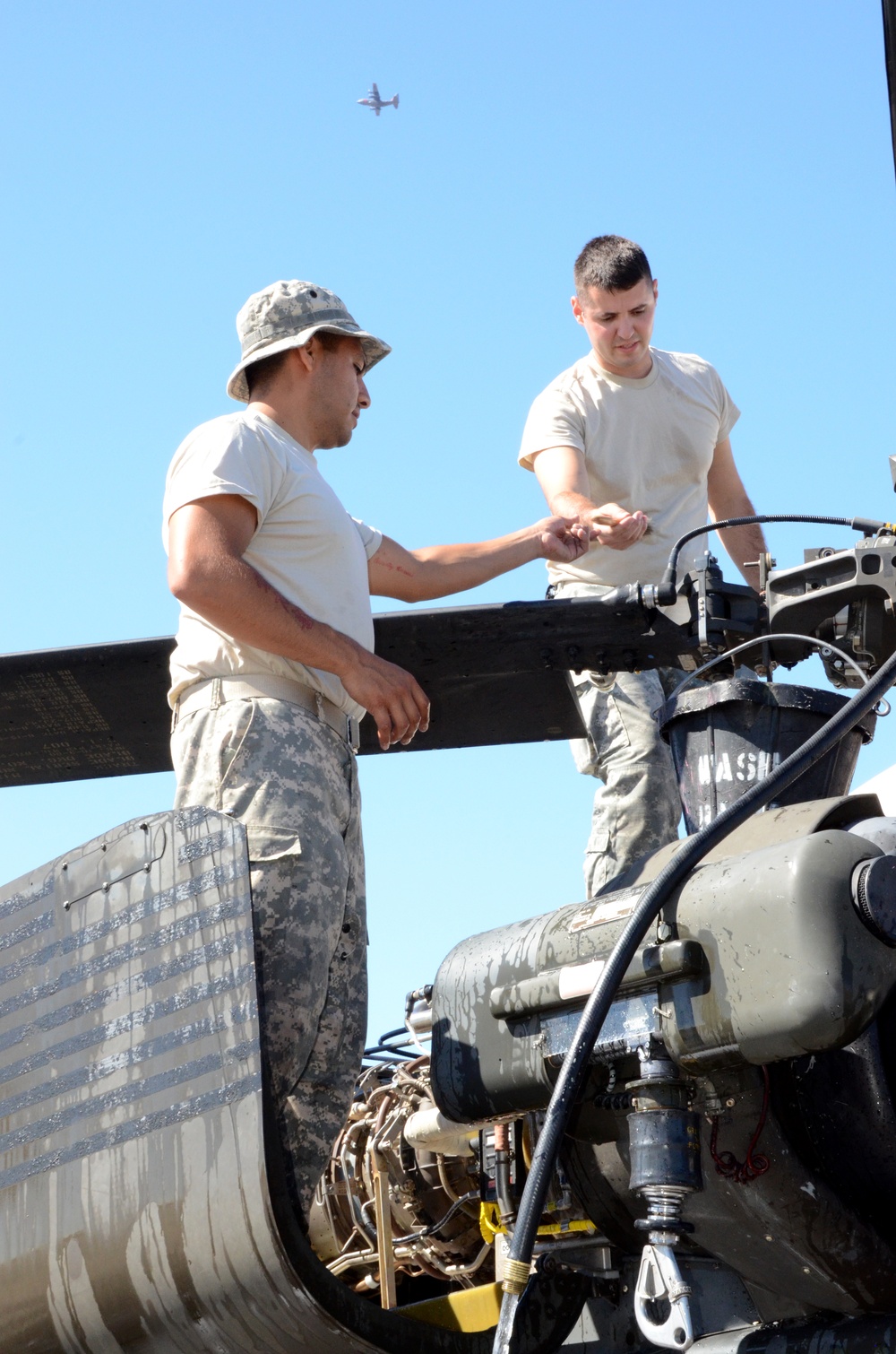 California National Guard help battle the Rim Fire near Yosemite