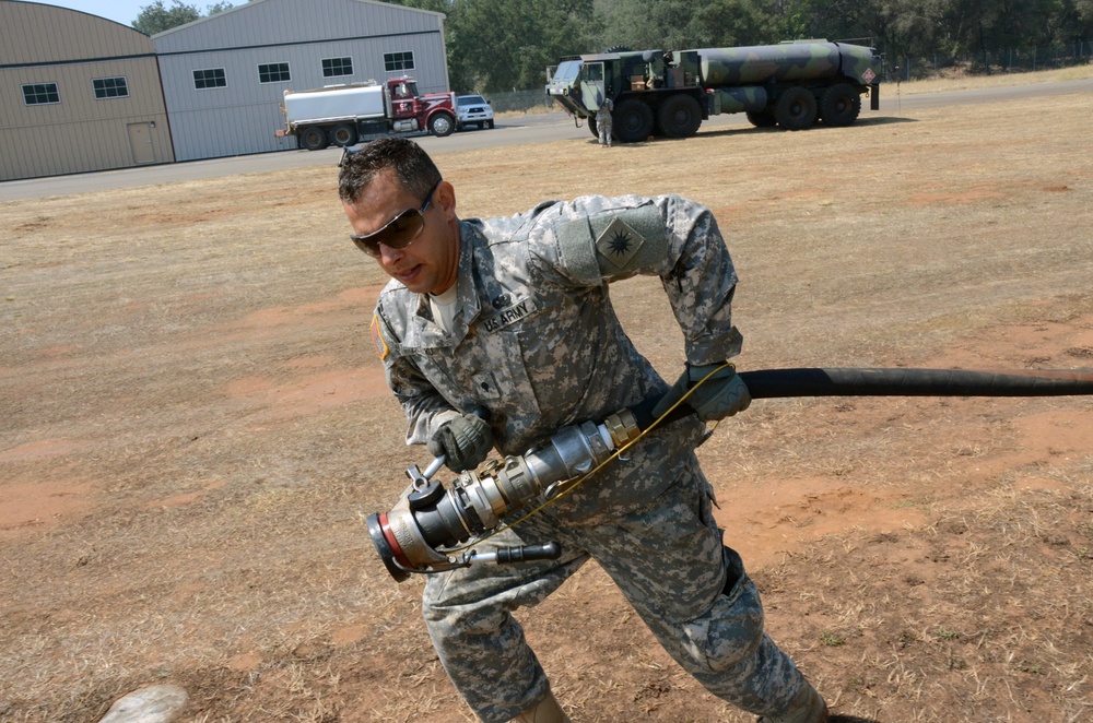 California National Guard help battle the Rim Fire near Yosemite