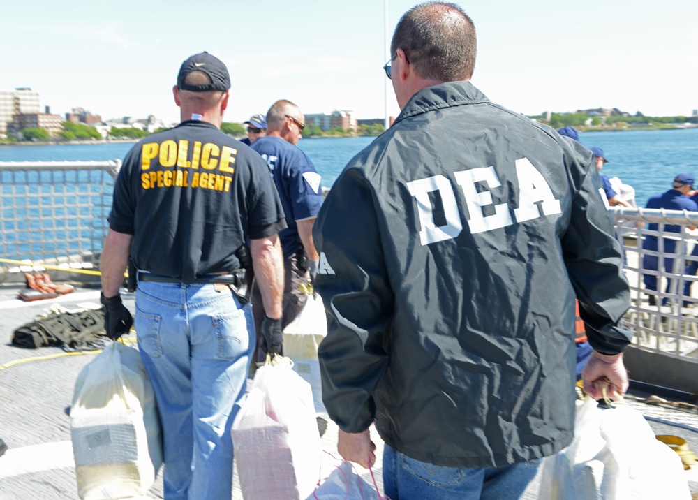 Coast Guard Cutter Dependable drug bust