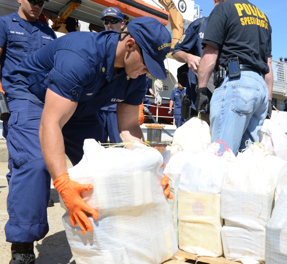 Coast Guard Cutter Dependable drug bust