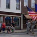 Four Kentucky soldiers lead a Welcome Home Parade in honor of military veterans