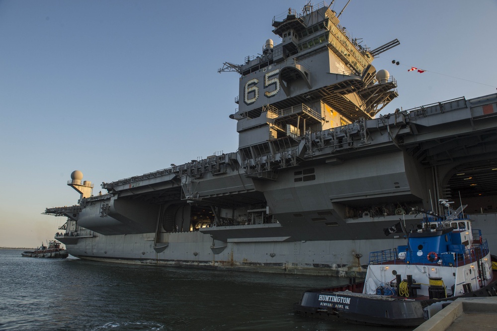 USS Enterprise dismantling