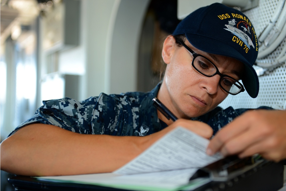 USS Ronald Reagan operations