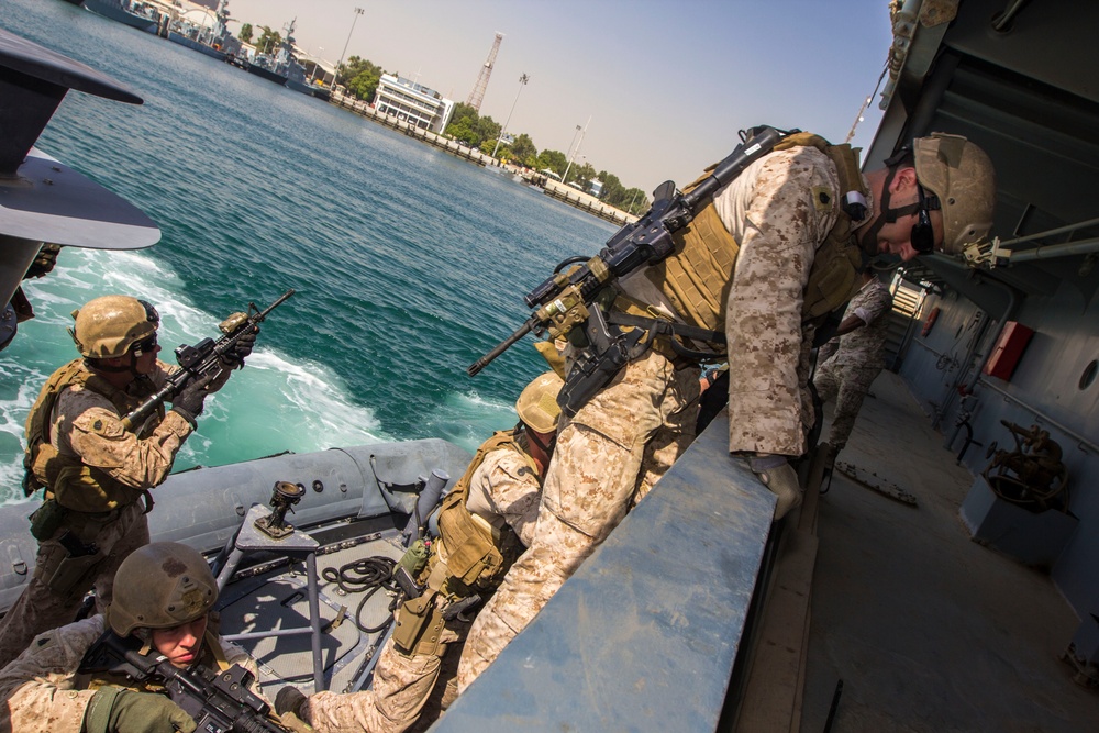 26th MEU Force Recon VBSS Training