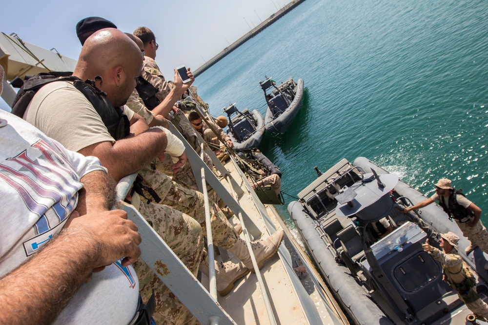 26th MEU Force Recon VBSS Training