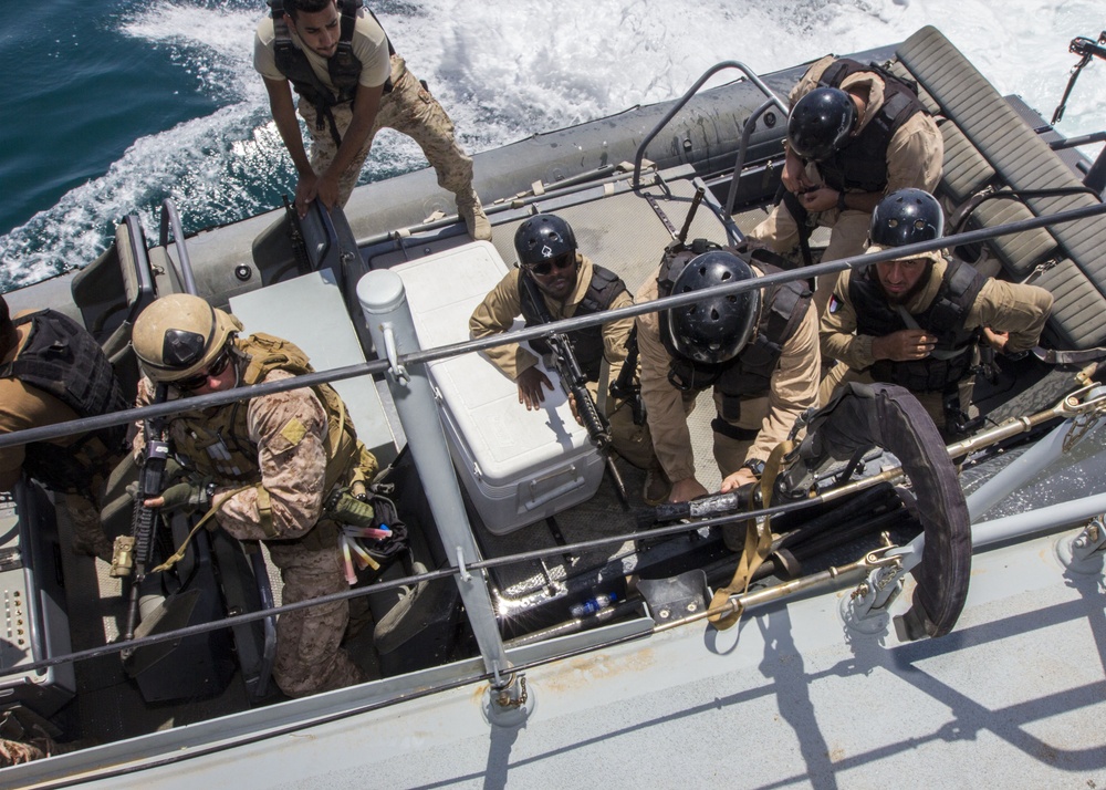 26th MEU Force Recon VBSS Training