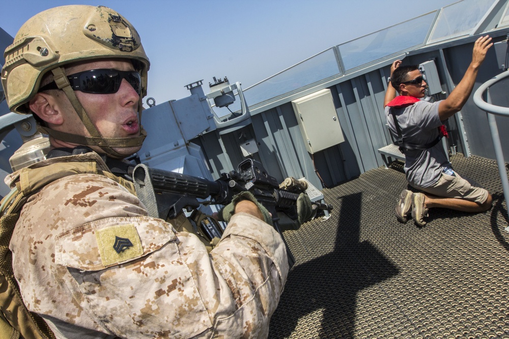 26th MEU Force Recon VBSS Training