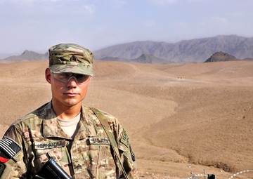 California soldier stands out in Afghanistan
