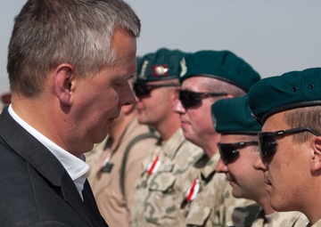 Poland’s National Minster of Defense visits Afghanistan during Warsaw Uprising anniversary