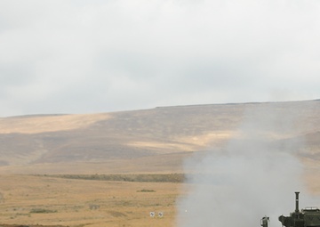 Stryker qualification at Yakima Training Center